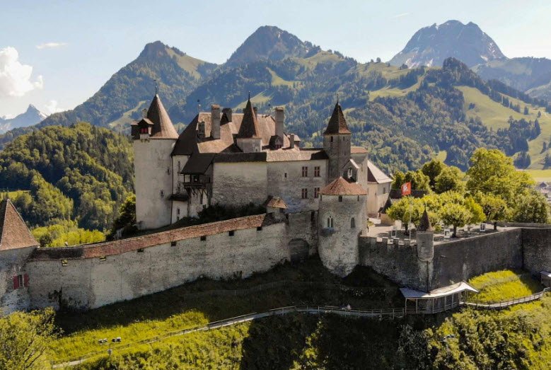 Frischenberg Castle, Sennwald, Switzerland
